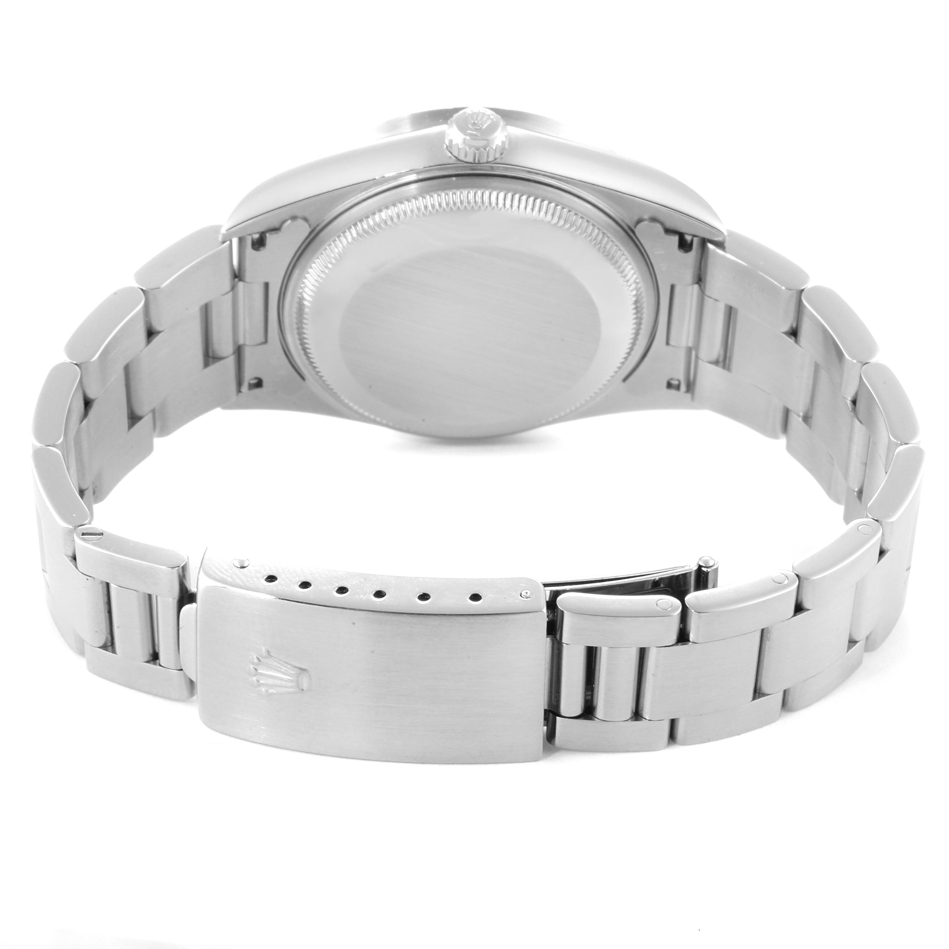 Rolex Date White Dial Oyster Bracelet Steel Mens Watch 15210 ...