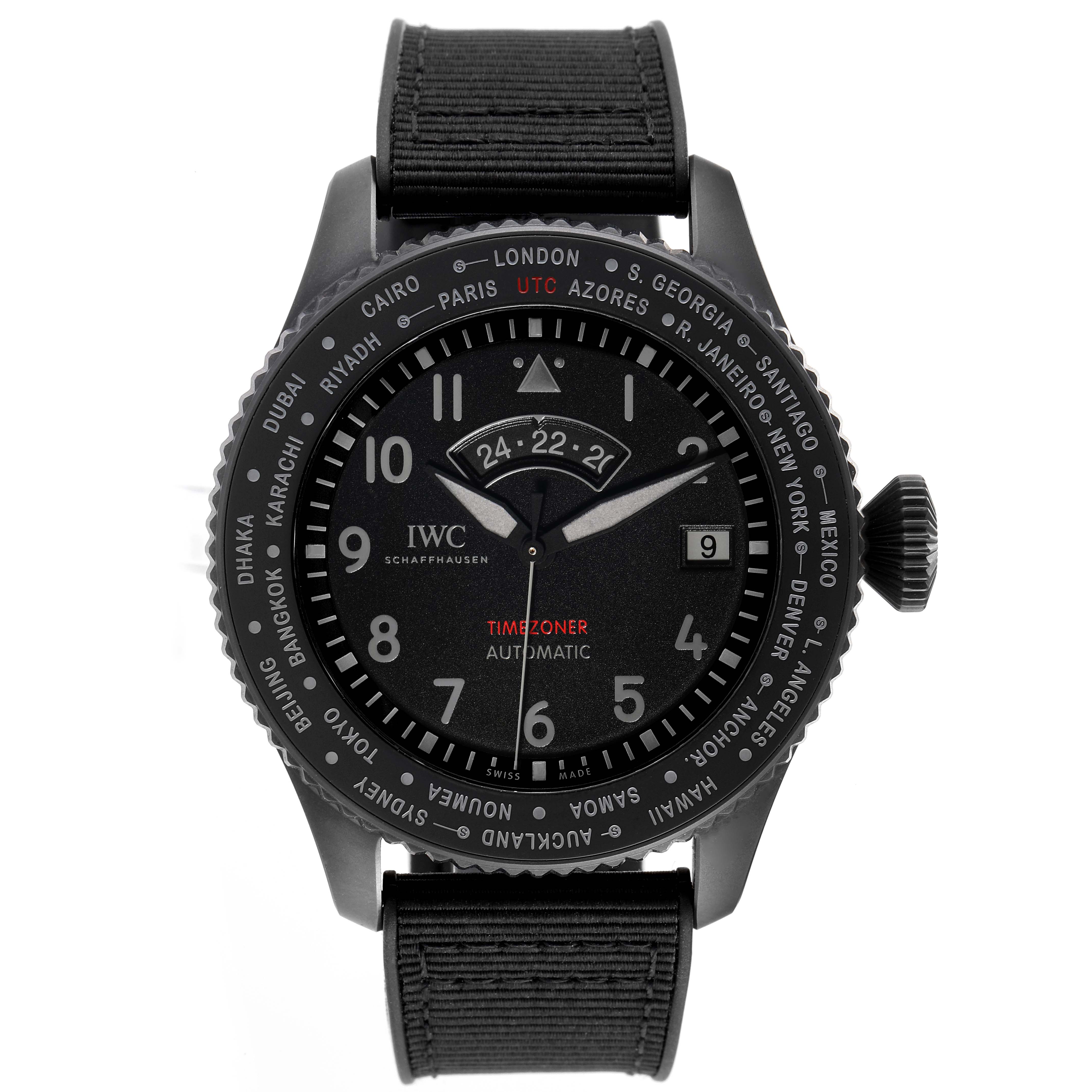 IWC Pilot Ceramic IW395505 | Stock 42643 | SwissWatchExpo