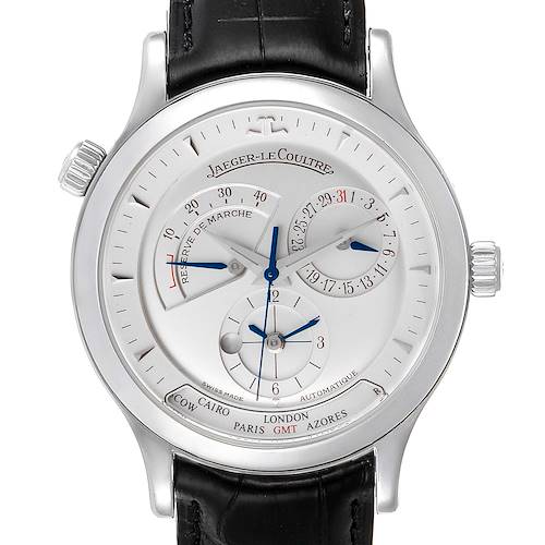 Photo of Jaeger Lecoultre Master Geographic Watch 142.8.92.S Q1428420 Box Papers