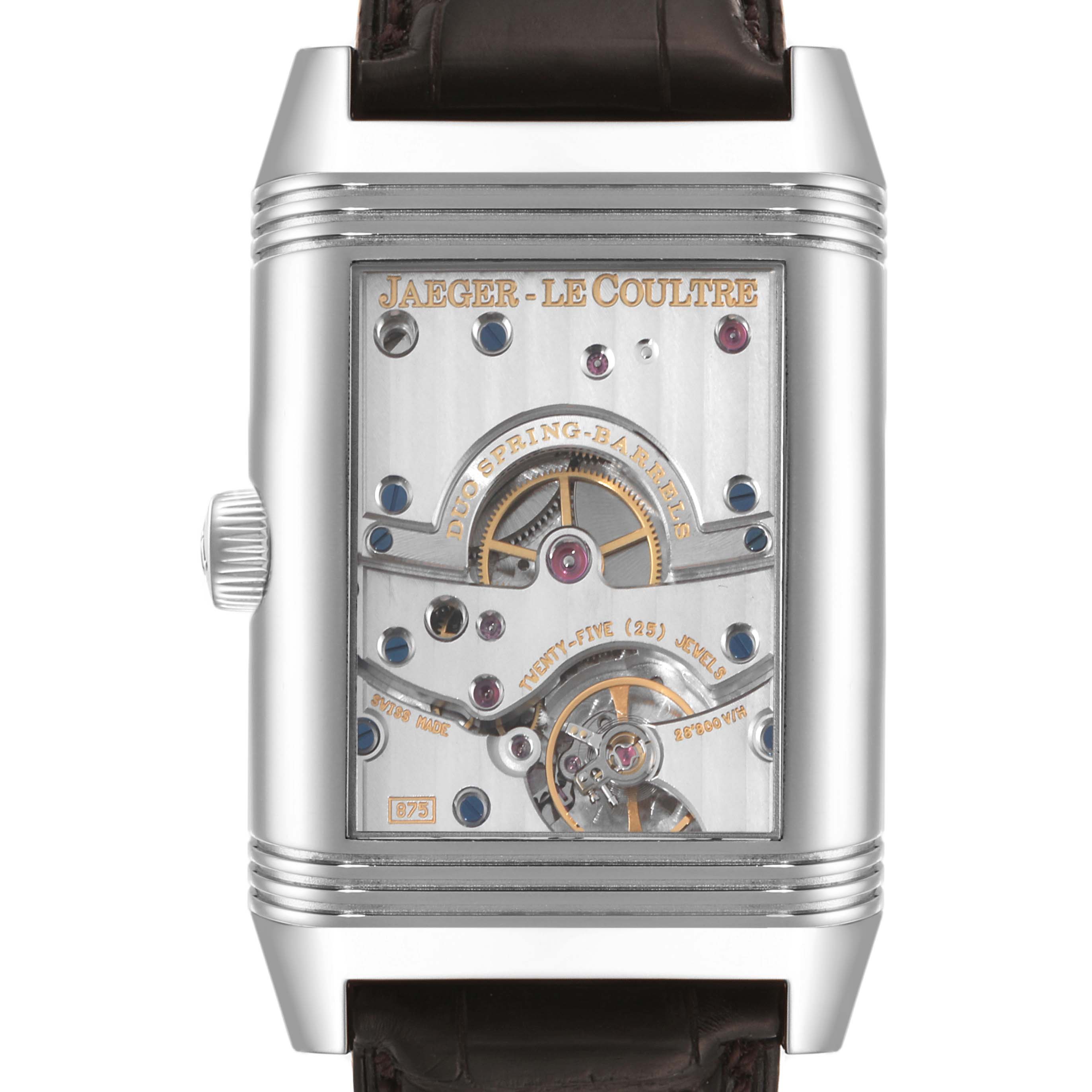 JAEGER LE COULTRE ステンレス片開きDバックル ラグ幅18ｍｍ用 Stainless Steel Pin Buckle fit JLC Jaeger-Lecoultre 18mm