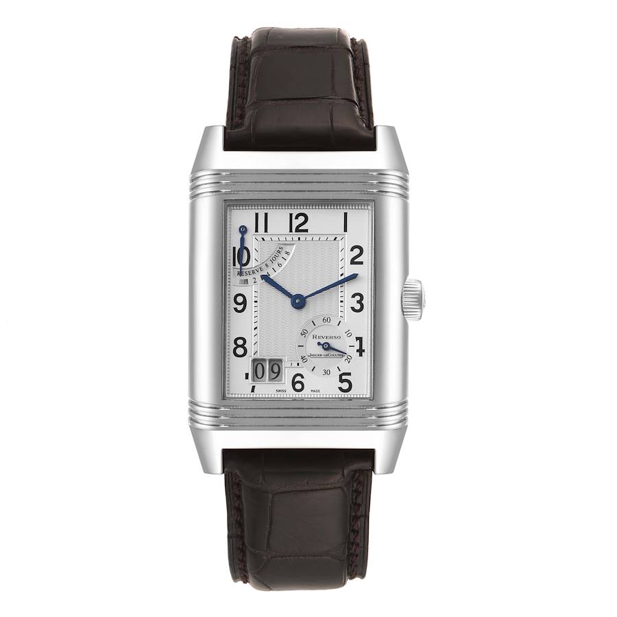 Jaeger LeCoultre Reverso Grande Date 8 Day Mens Watch 240.8.15