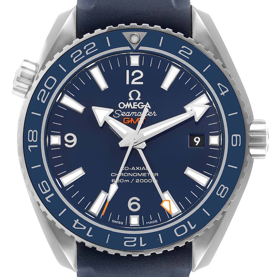 Omega Seamaster Planet Ocean GMT 600m Watch 232.92.44.22.03.001 Unworn SwissWatchExpo
