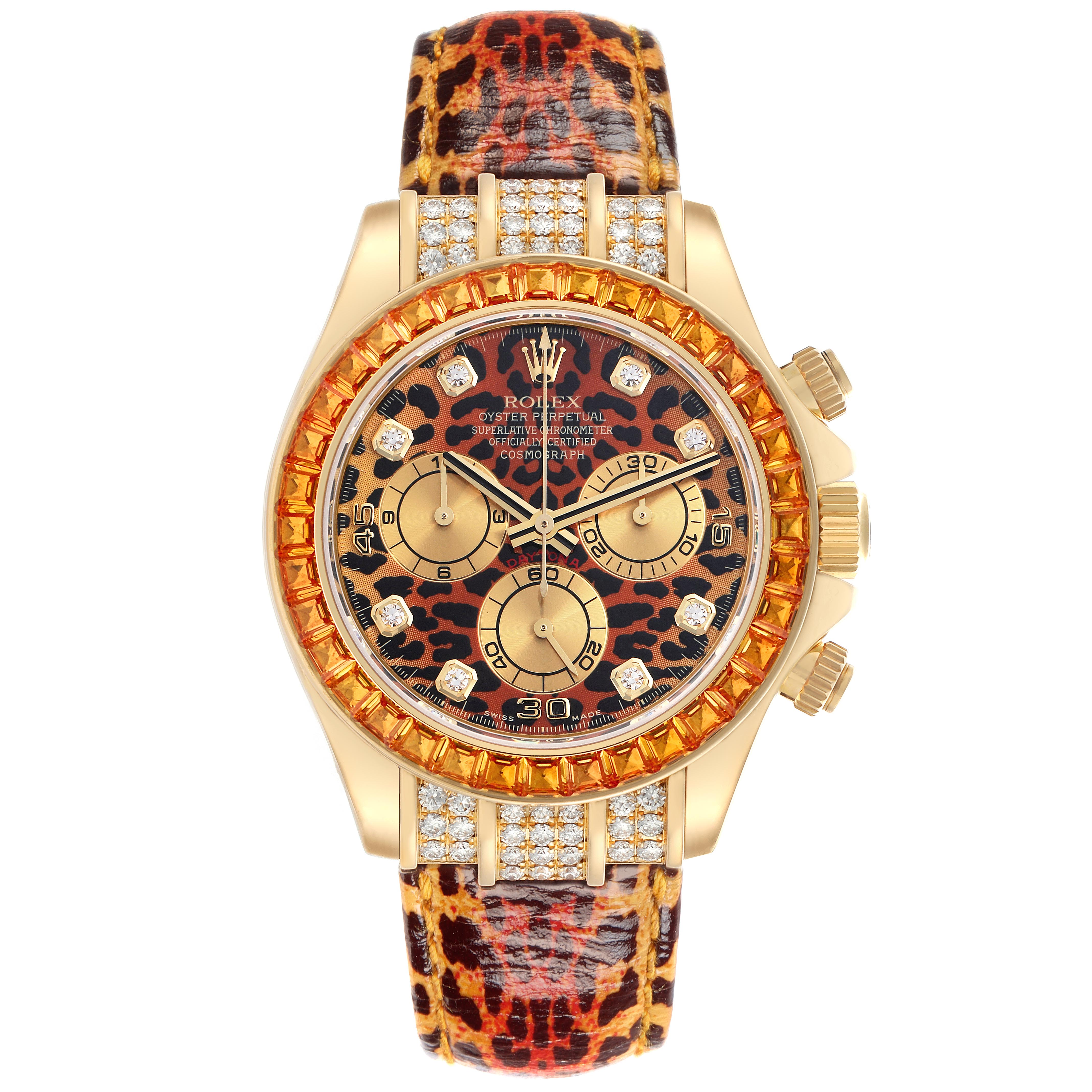 Rolex Daytona Yellow Gold 116598 | Stock 70039 | SwissWatchExpo