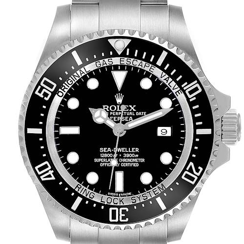 Photo of Rolex Seadweller Deepsea Ceramic Bezel Steel Mens Watch 116660 Box Card