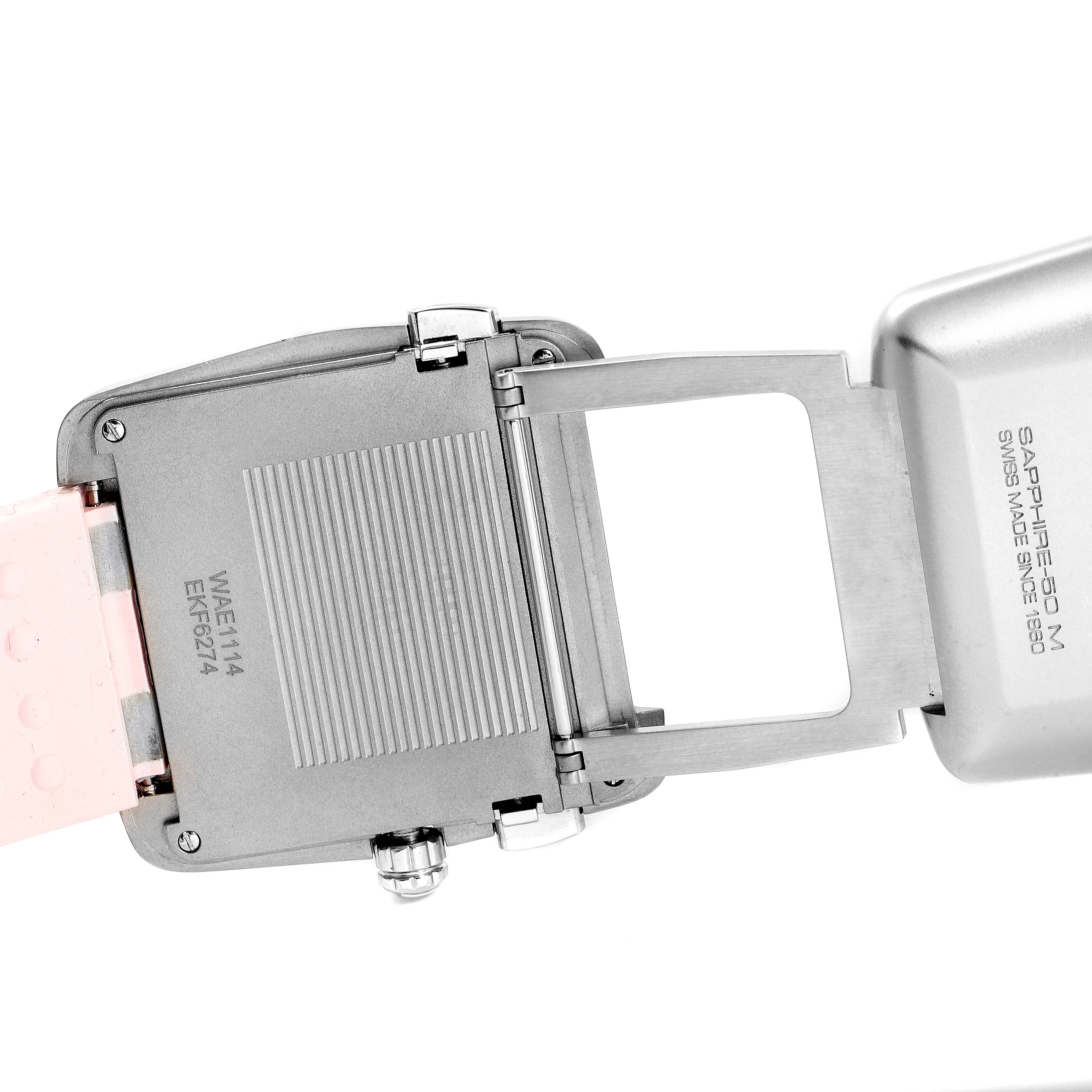 tag heuer pink mother of pearl watch