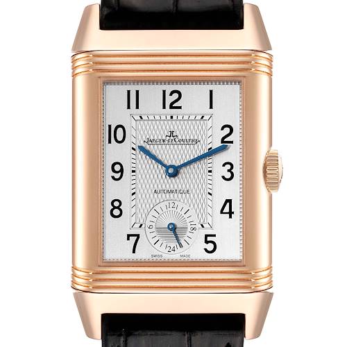 Photo of Jaeger LeCoultre Reverso Duoface Rose Gold Mens Watch 215.2.S9 Q3832420 Card