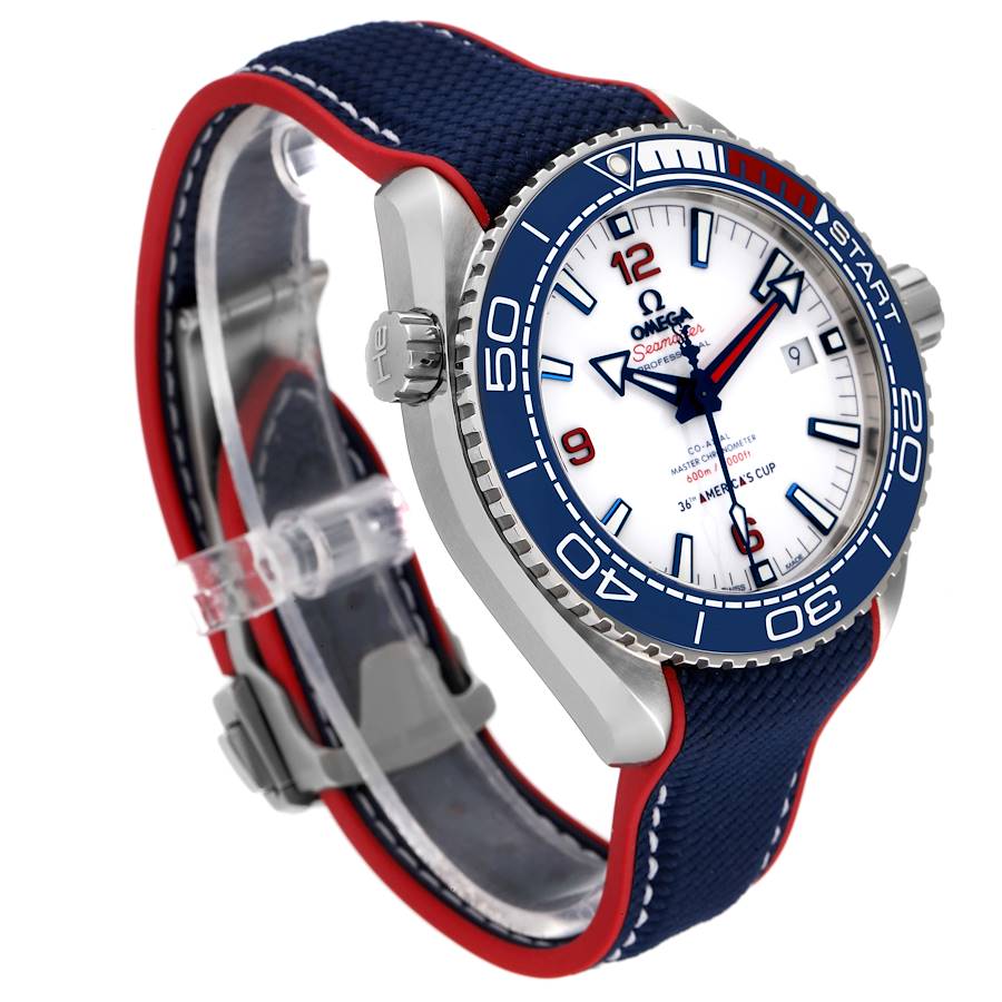 Omega Seamaster America's Cup Automatic Chronometer White Dial Men's  Watch 215.32.43.21.04.001