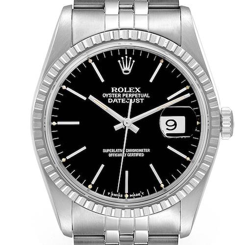 Photo of NOT FOR SALE Rolex Datejust 36mm Black Dial Jubilee Bracelet Steel Mens Watch 16220 PARTIAL PAYMENT