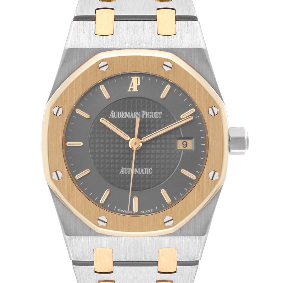 Audemars Piguet Royal Oak Steel Yellow Gold Automatic Mens Watch 15050SA SwissWatchExpo