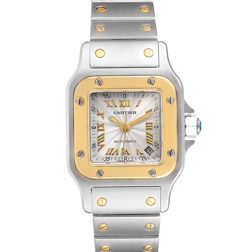 Photo of Cartier Santos Small Steel Yellow Gold Automatic Ladies Watch W20057C4