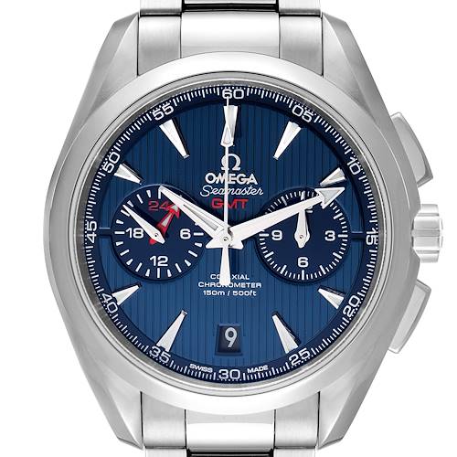 Photo of NOT FOR SALE Omega Seamaster Aqua Terra GMT Chronograph Watch 231.10.43.52.03.001 Unworn PARTIAL PAYMENT