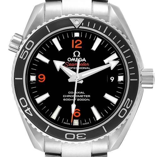 Photo of Omega Seamaster Planet Ocean 600M Steel Mens Watch 232.30.42.21.01.003 Box Cards