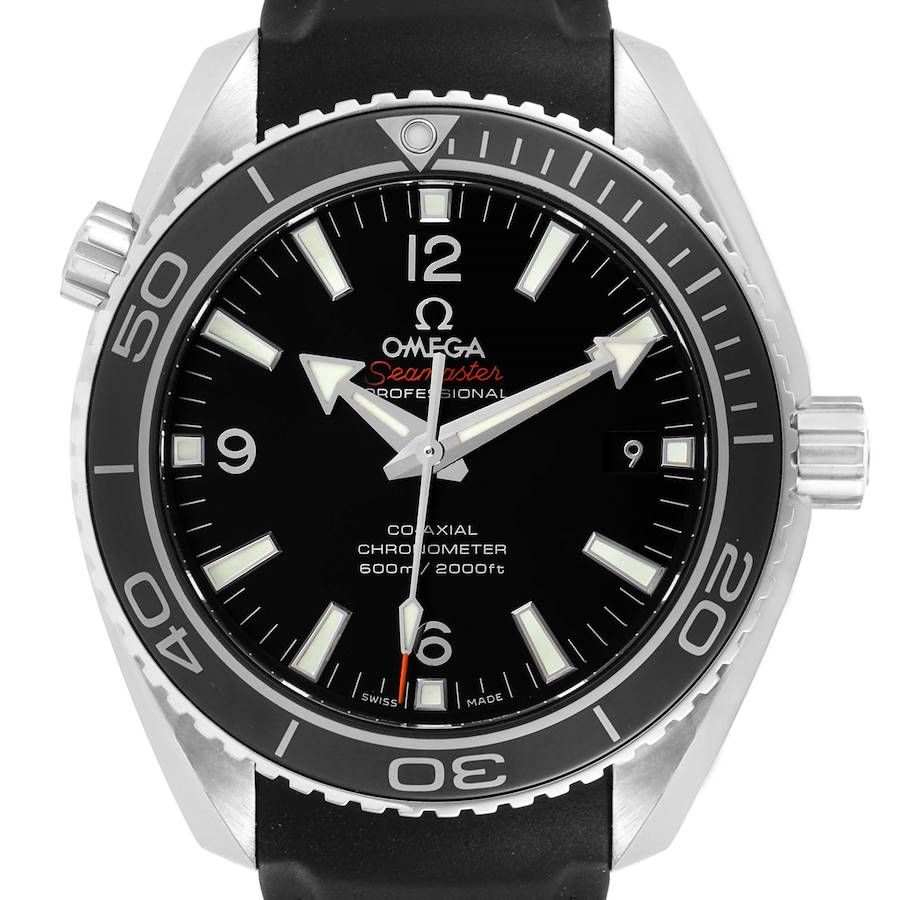 Omega Seamaster Planet Ocean Co-Axial Steel Mens Watch 232.32.42.21.01.003 SwissWatchExpo