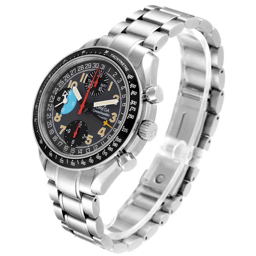 Omega Speedmaster Mark 40 Triple Calendar Steel Mens Watch 3520.53.00