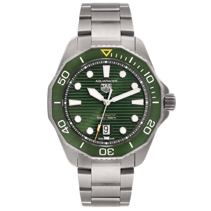 Tag Heuer Aquaracer Automatic Green Dial Men's Watch WBP208B.BF0631