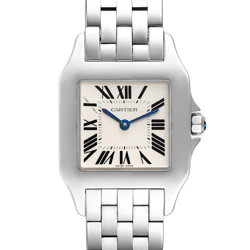 Photo of Cartier Santos Demoiselle Steel Midsize Silver Dial Ladies Watch W25065Z5
