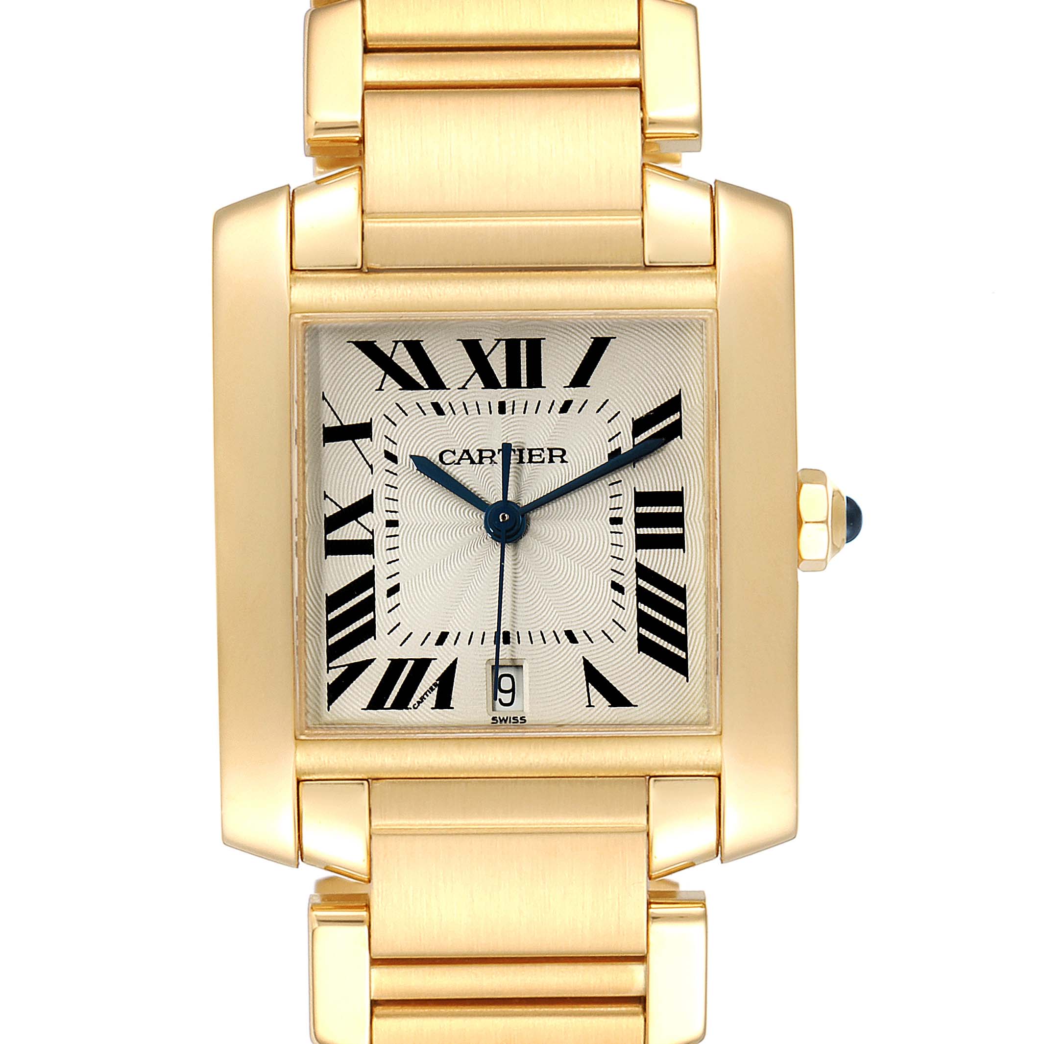 Cartier Tank Francaise W50001R2 Yellow Gold
