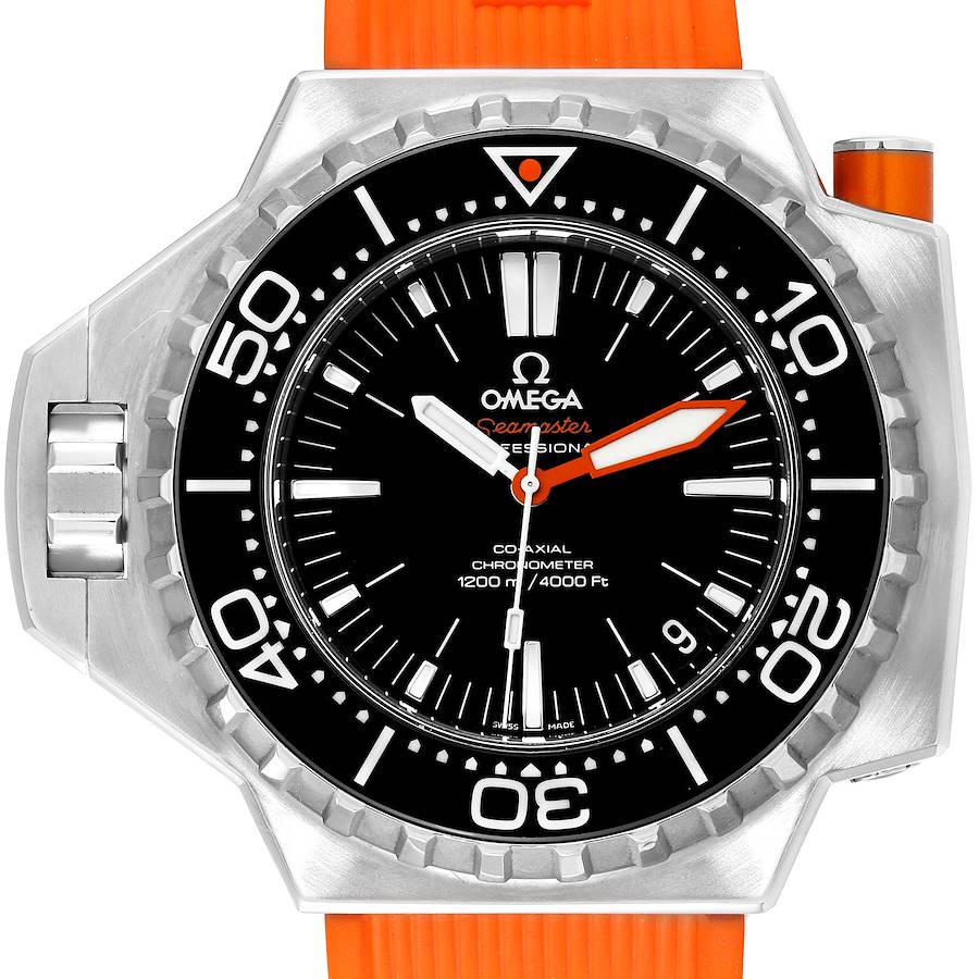 Omega Seamaster Ploprof 1200m Steel Mens Watch 224.32.55.21.01.001 Card SwissWatchExpo