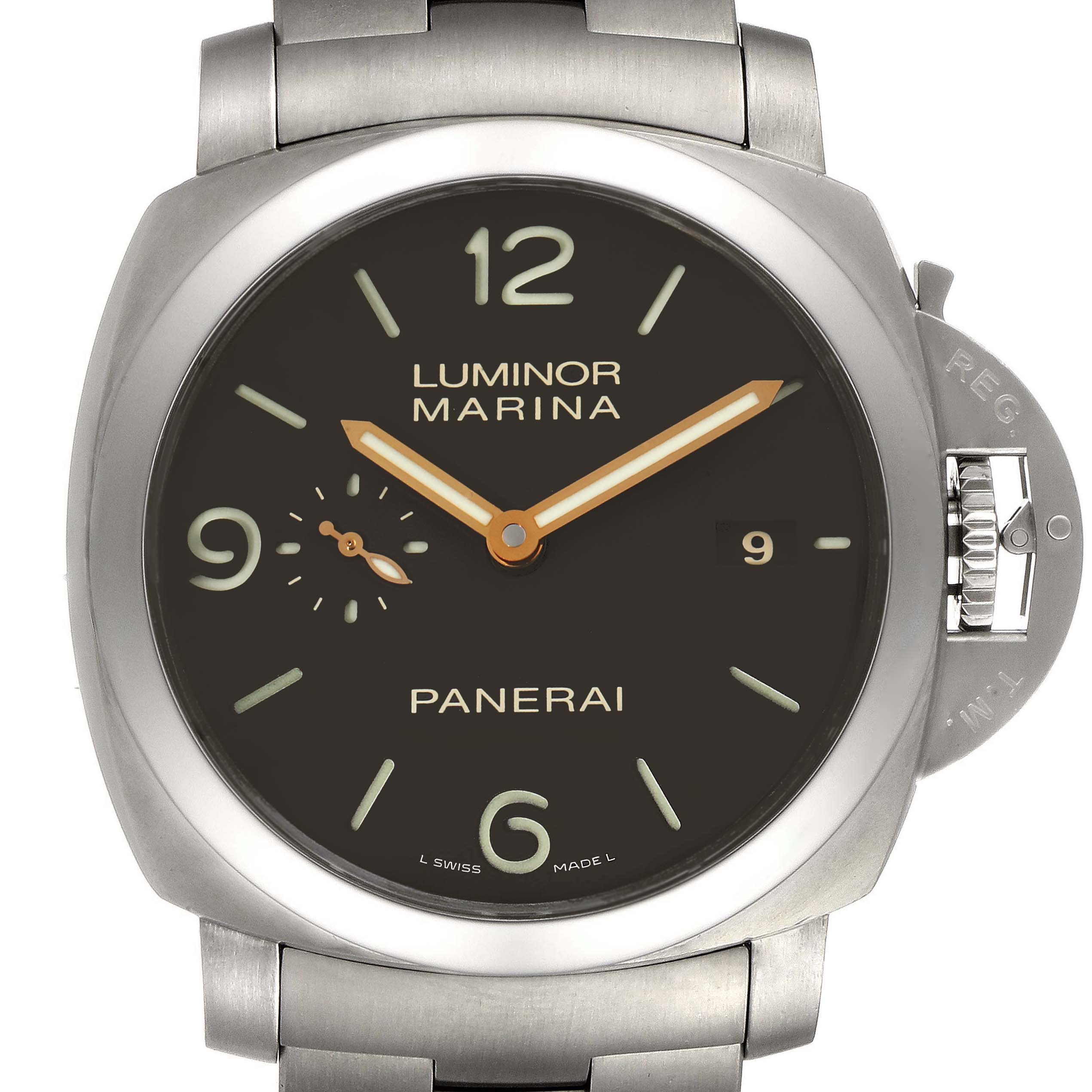 Panerai Luminor Marina 1950 3 Days Titanium 44mm Watch PAM00352