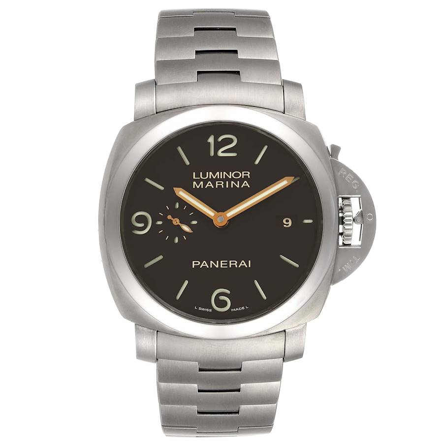 Panerai Luminor Marina 1950 3 Days Titanium 44mm Watch PAM00352