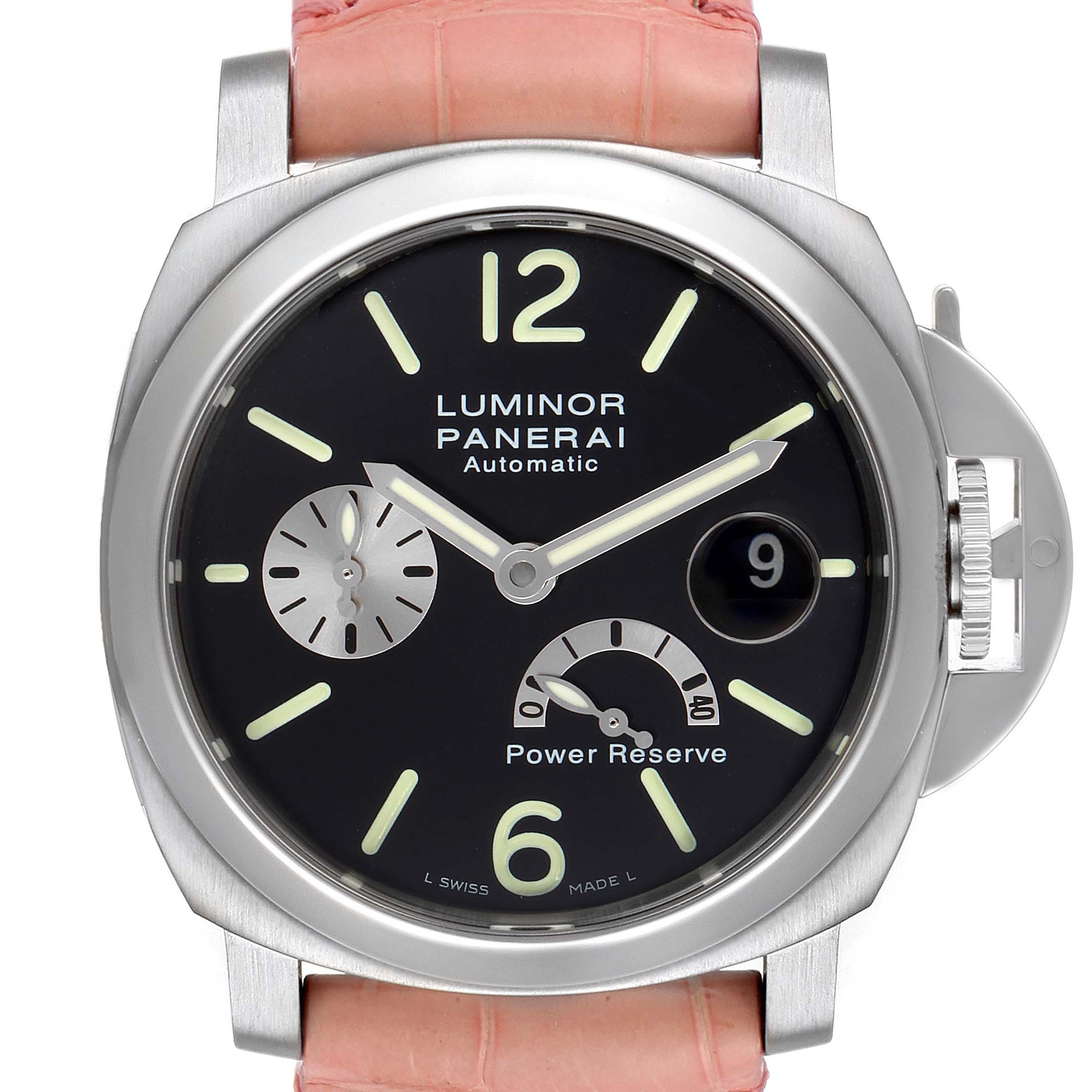 Panerai Luminor Power Reserve Automatic Mens Watch PAM00125