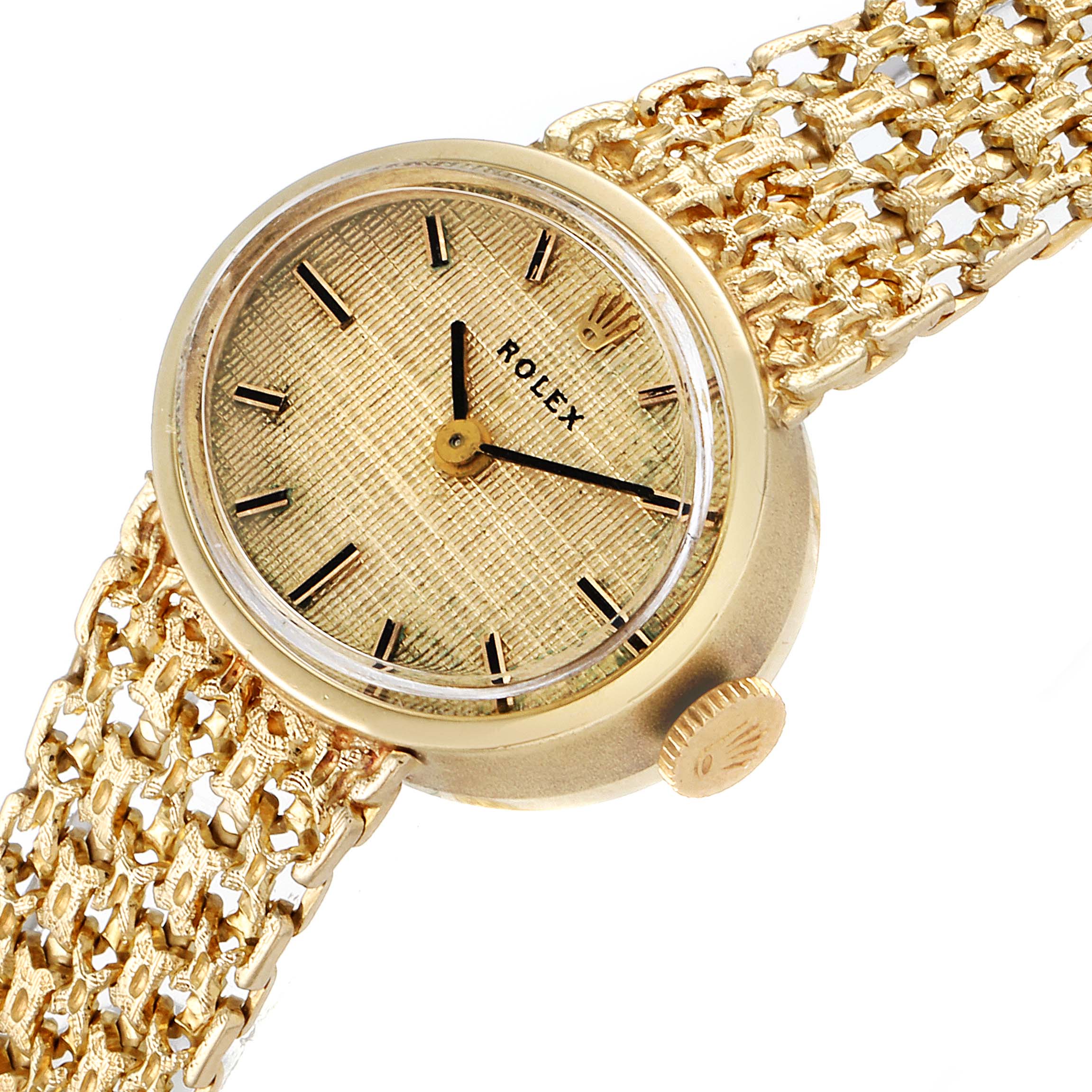 Mimi　 ROLEX クォーツ 腕時計 ゴールド rolex-14k-yellow-gold-