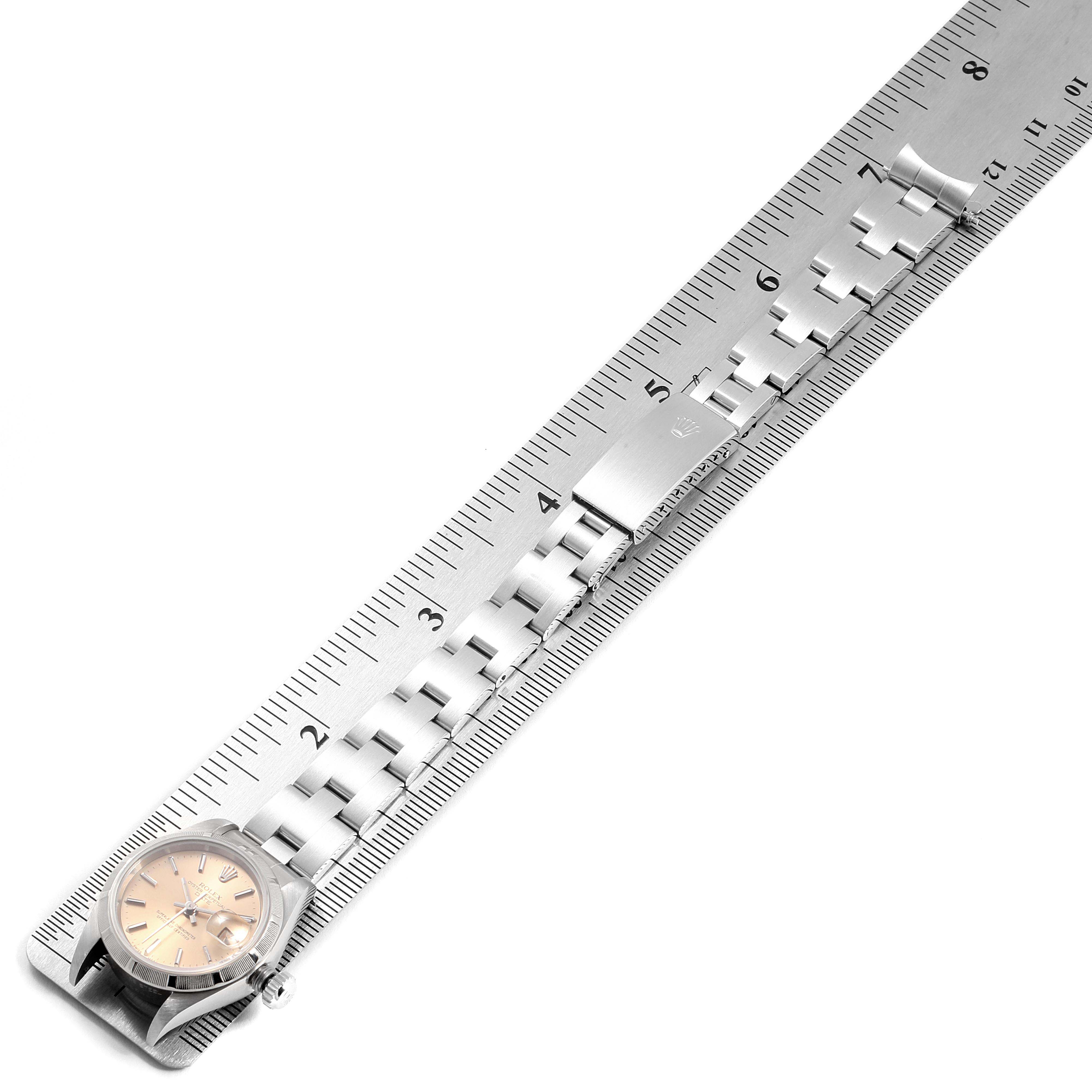 Rolex Oyster Perpetual Oyster Bracelet Steel Ladies Watch 69190 ...