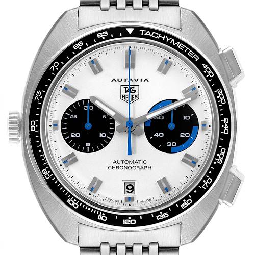 Photo of Tag Heuer Autavia Siffert Edition Re-Issue Steel Mens Watch CY2110