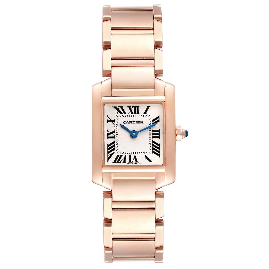 Cartier Tank Francaise Small - Pink Gold Watches