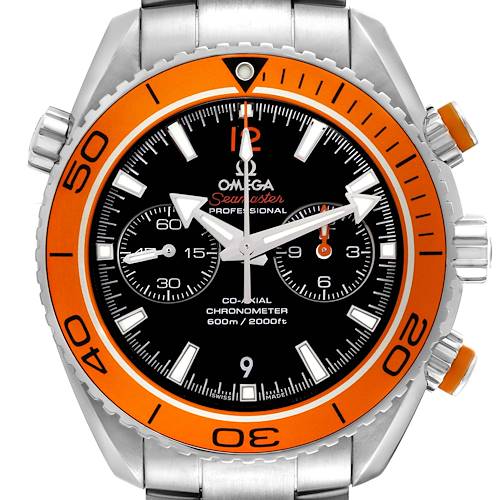 Photo of Omega Seamaster Planet Ocean Chronograph Steel Mens Watch 232.30.46.51.01.002