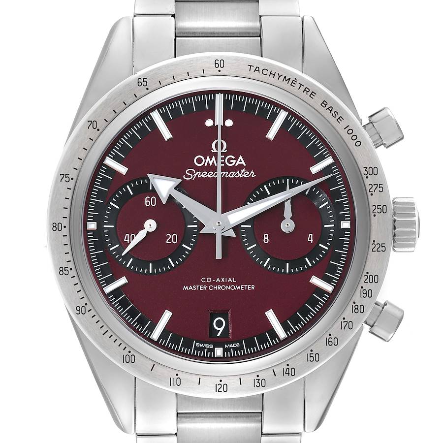 Omega Speedmaster 57 Steel Mens Watch 332.10.41.51.11.001 Unworn SwissWatchExpo