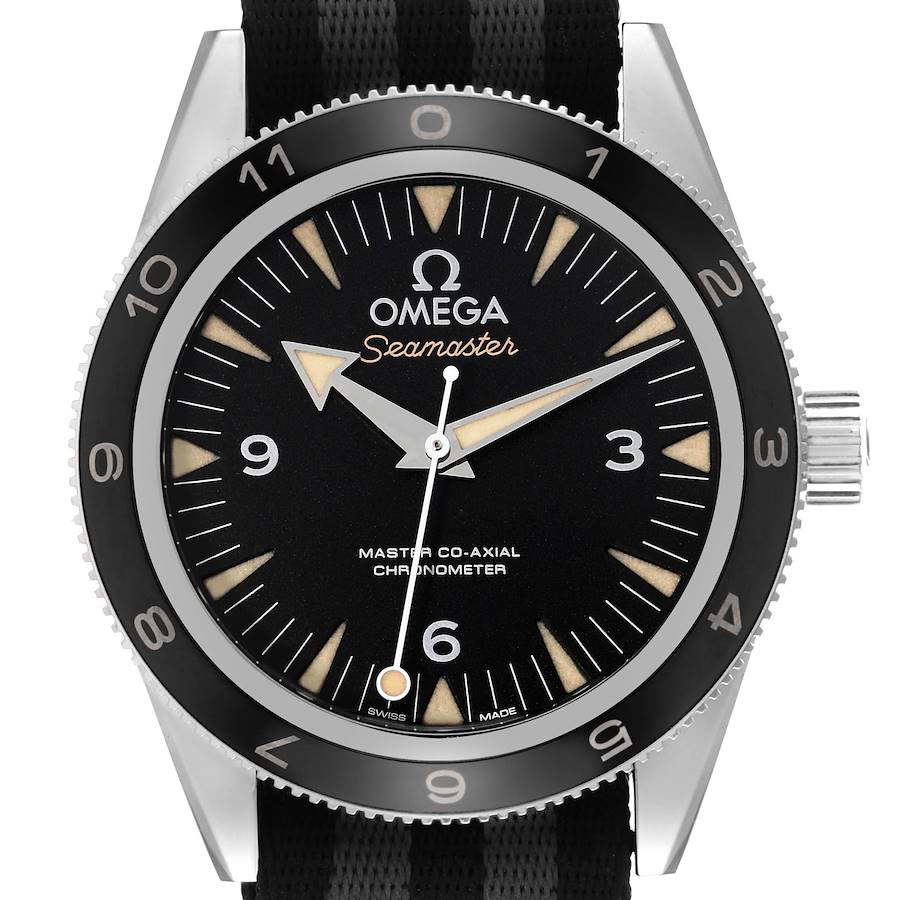 Omega Seamaster 300 Spectre Limited Edition Steel Mens Watch 233.32.41.21.01.001 Box Card SwissWatchExpo