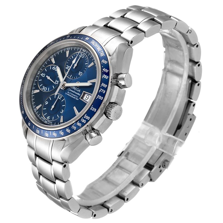 omega speedmaster blue ceramic