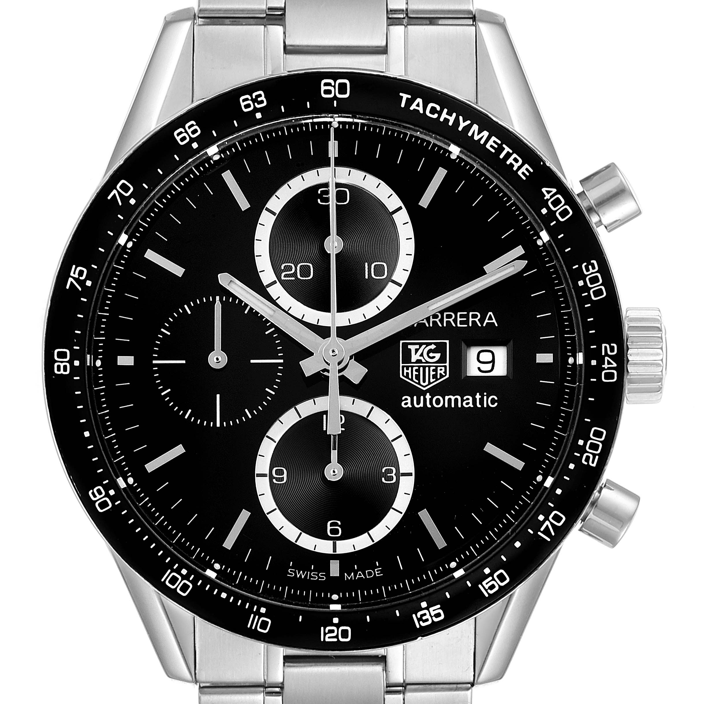 Tag heuer tachymeter watch