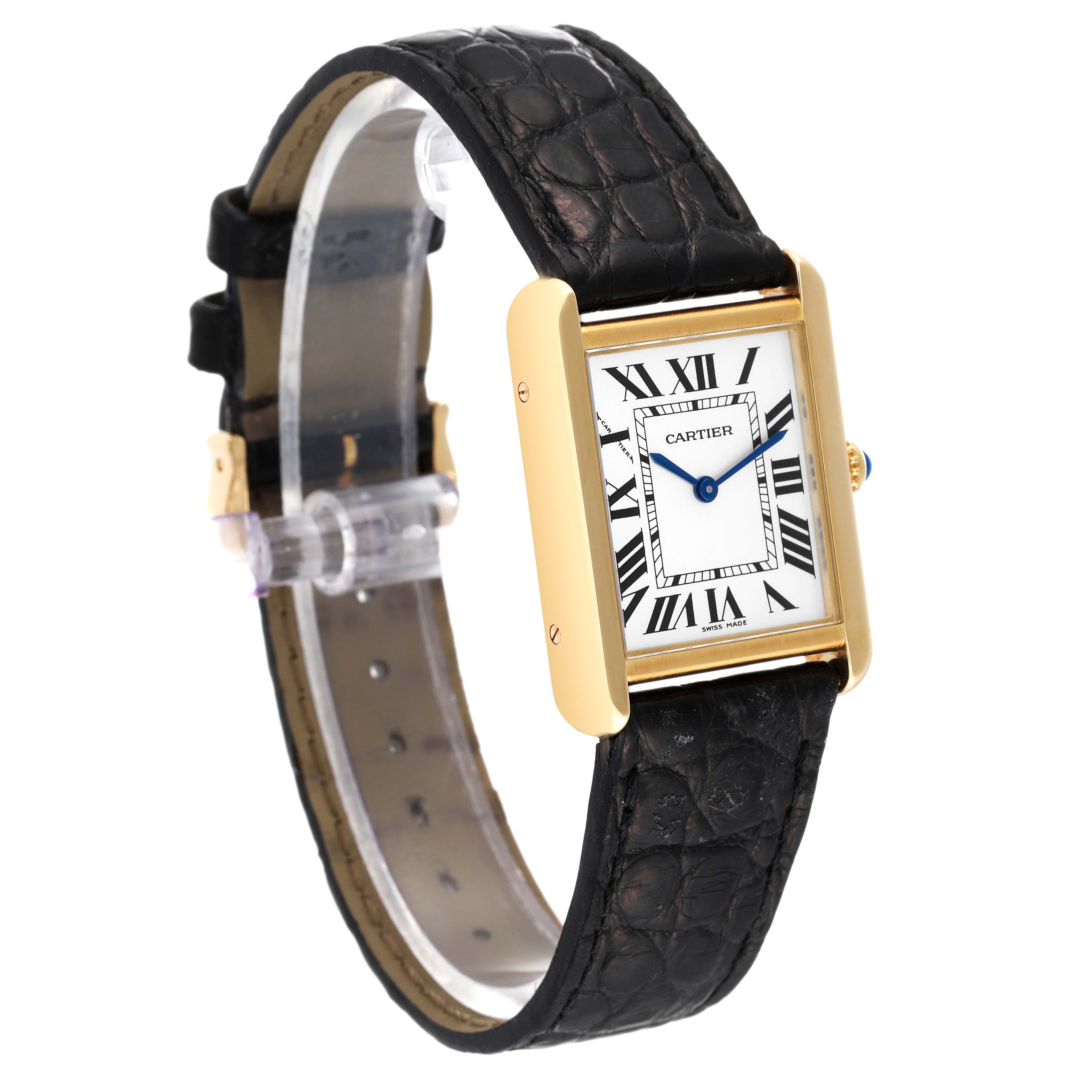 Cartier Tank Solo Yellow Gold W1018755 | Stock 50866 | SwissWatchExpo