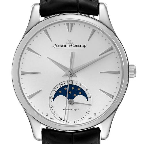 Photo of Jaeger Lecoultre Master Ultra Thin Moon Watch 145.8.64.S Q1258420 Box Papers