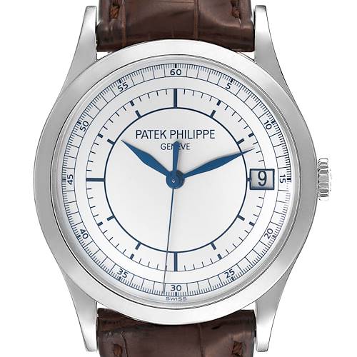 Photo of Patek Philippe Calatrava White Gold Automatic Mens Watch 5296