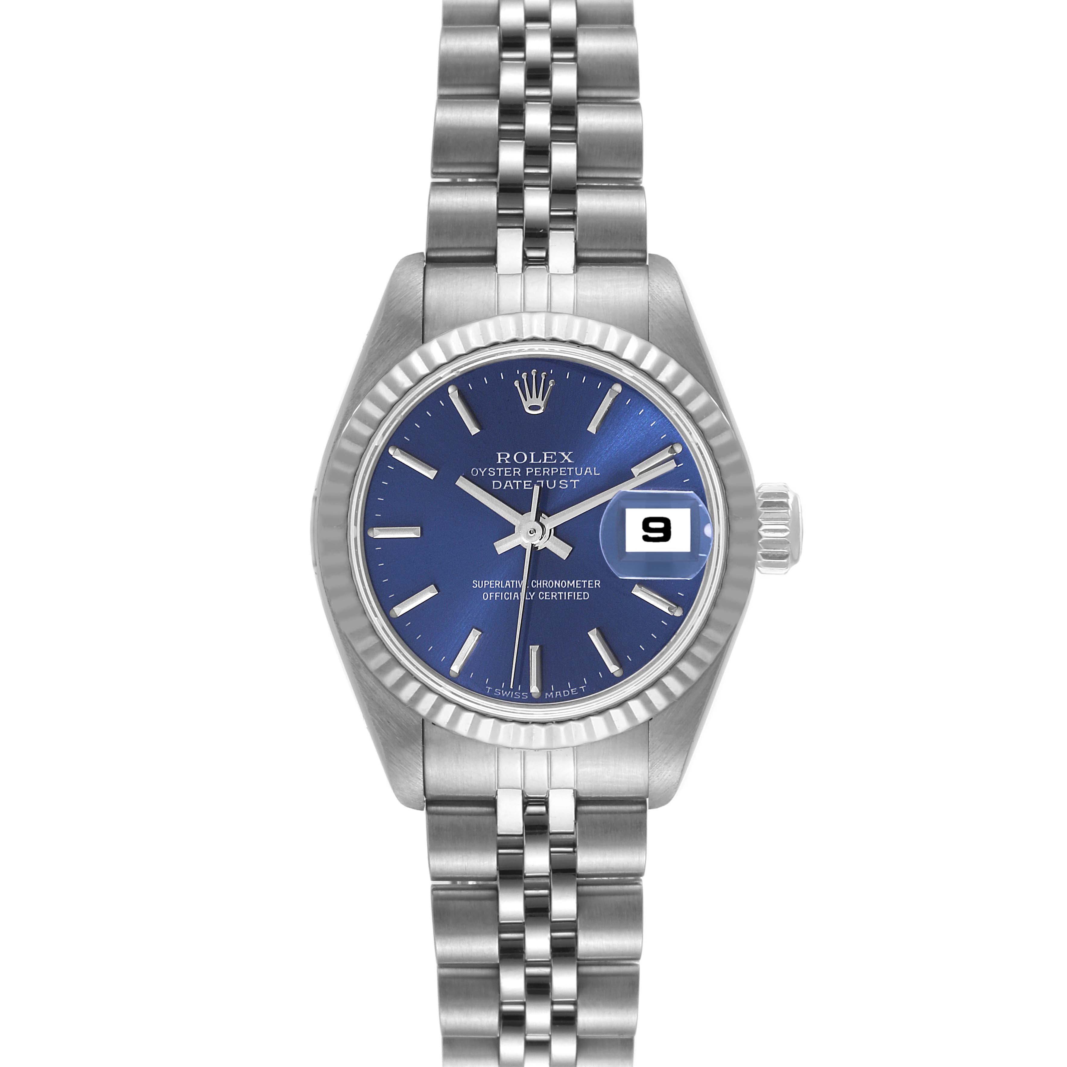 海外ブランドアウトレット通 rolex-datejust-steel-white- 時計