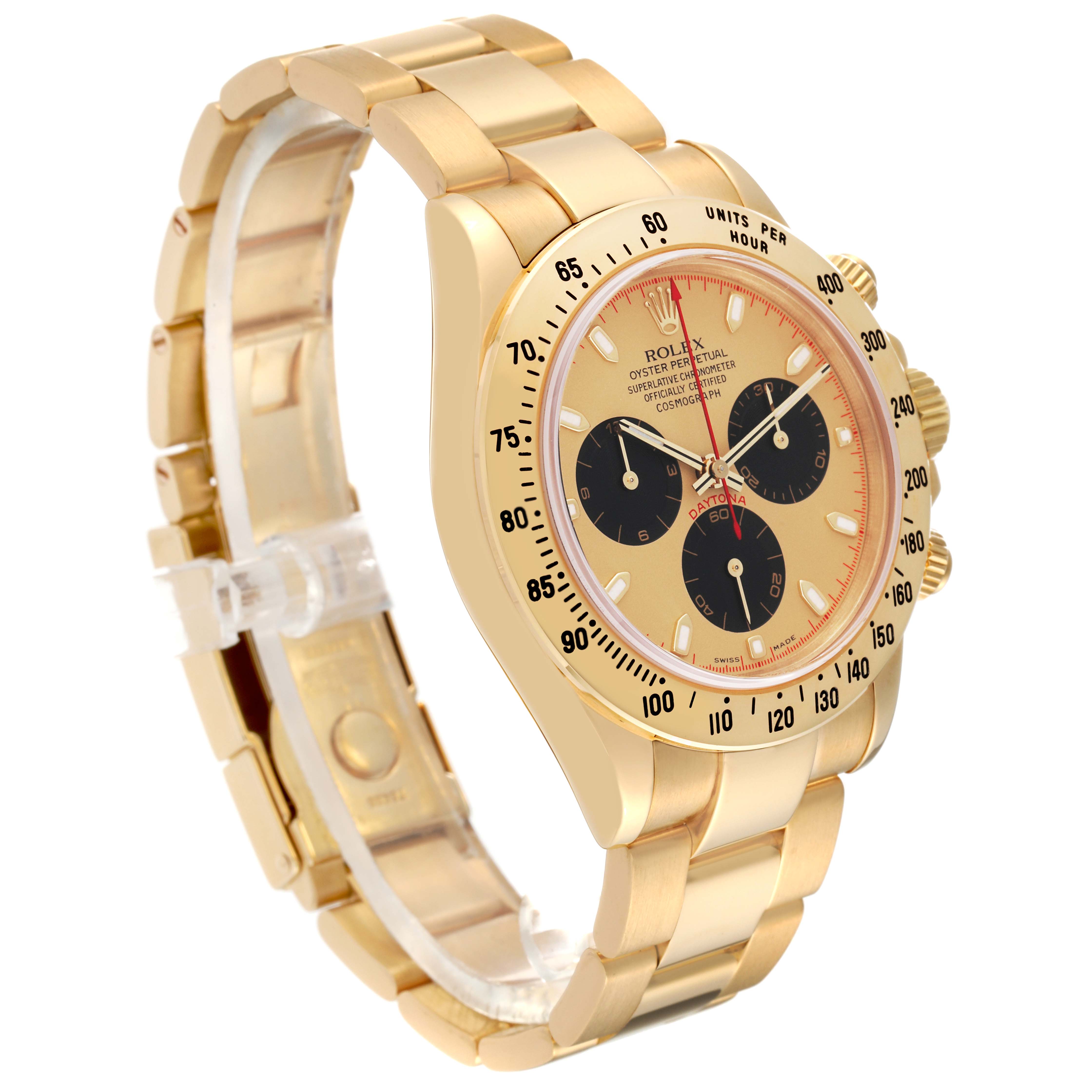 スコッチ　GOLD / MELTON×ACETATE SOUVENIR Rolex Cosmograph Daytona 116509 Silver Oyster Bracelet with