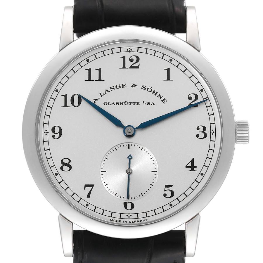 A. Lange and Sohne 1815 Platinum Mens Watch 206.025 Box Papers SwissWatchExpo