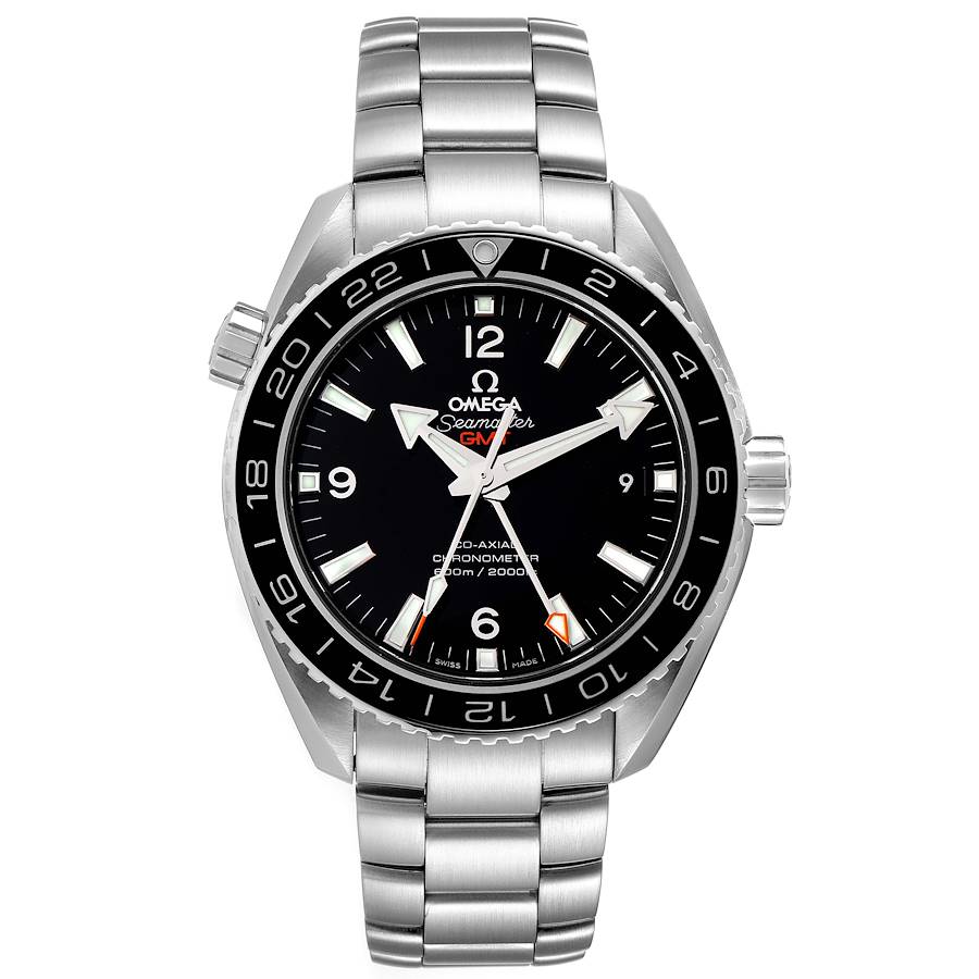 Omega Seamaster Planet Ocean GMT Watch 232.30.44.22.01.001 Box Card