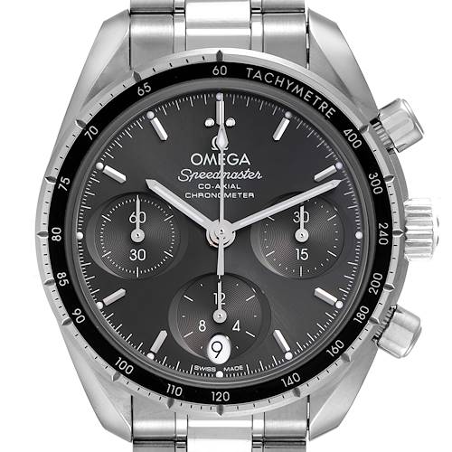 Photo of Omega Speedmaster 38 Co-Axial Chronograph Watch 324.30.38.50.06.001 Box Card