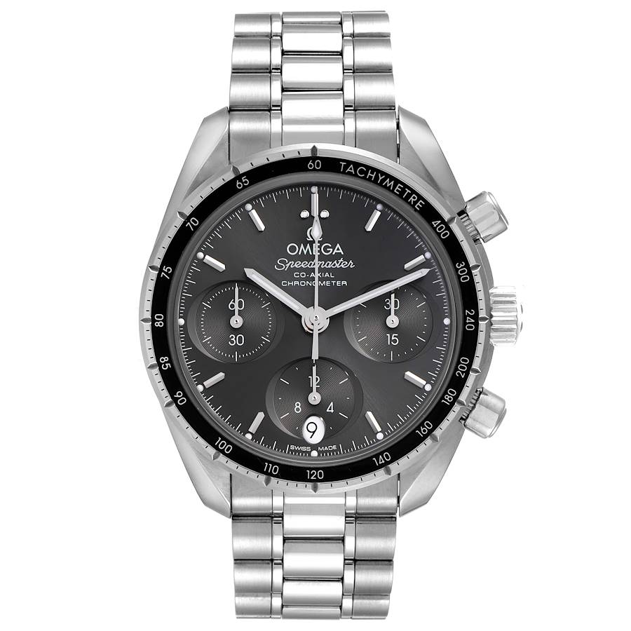Omega Speedmaster Co-Axial Chronograph Steel Mens Watch  Box Card