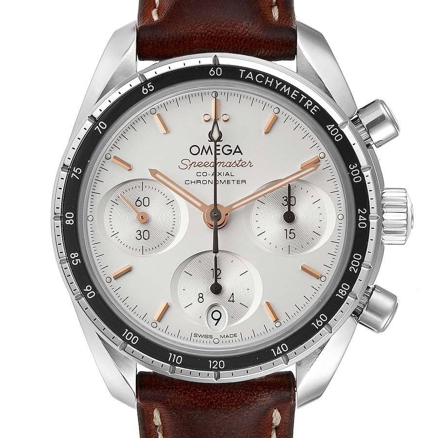 Omega Speedmaster 38 Co-Axial Chronograph Watch 324.32.38.50.02.001 SwissWatchExpo