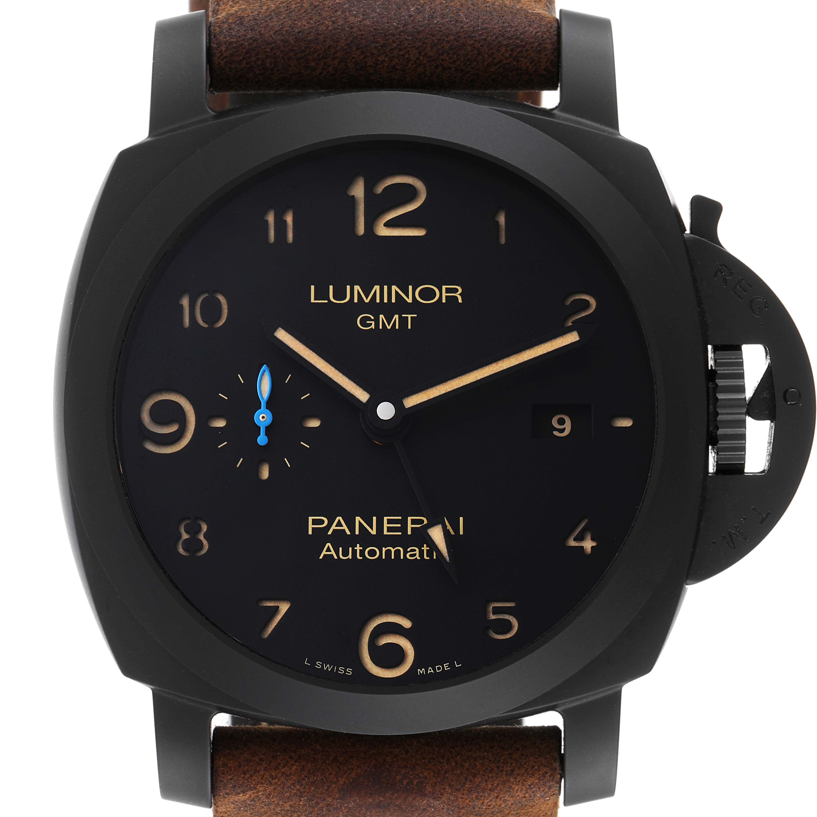 Panerai best sale ceramic black