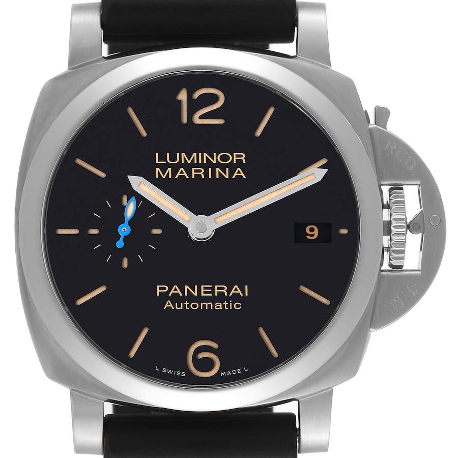 NOT FOR SALE Panerai Luminor Marina 1950 Black Dial Steel Mens Watch PAM01392 Box Papers PARTIAL PAYMENT SwissWatchExpo