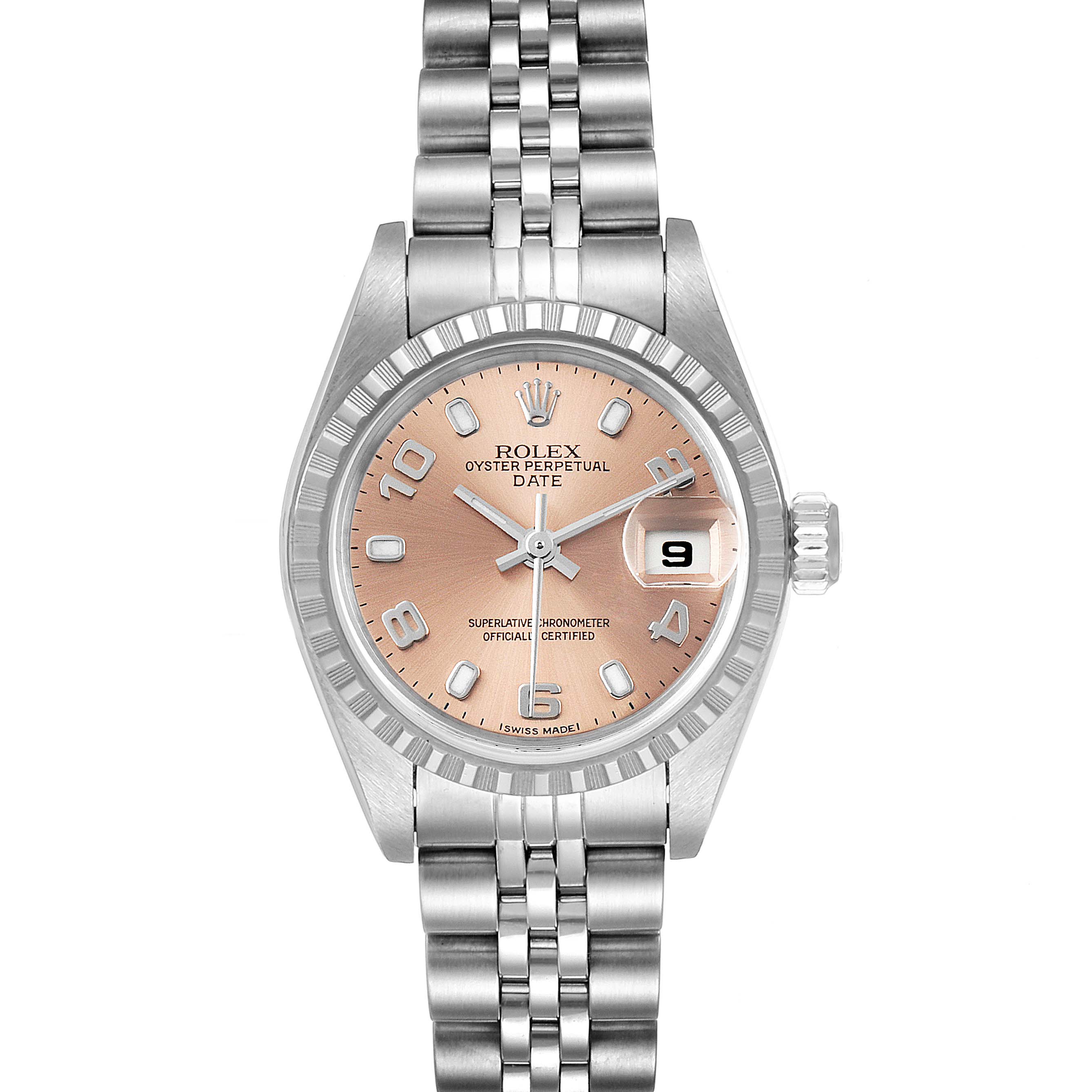 rolex day date salmon dial