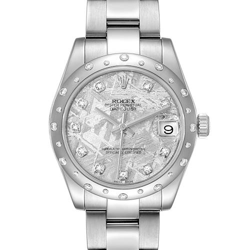 Photo of Rolex Datejust Midsize Meteorite Diamond Dial Ladies Watch 178344