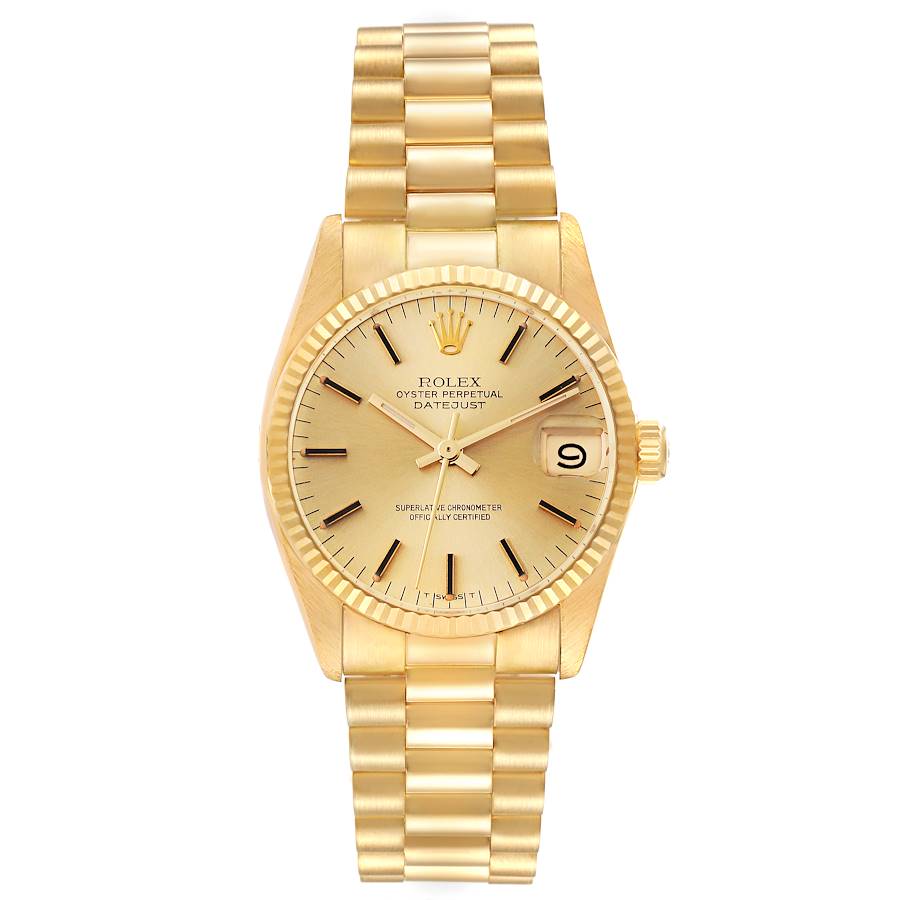 Solid gold rolex for sale clearance