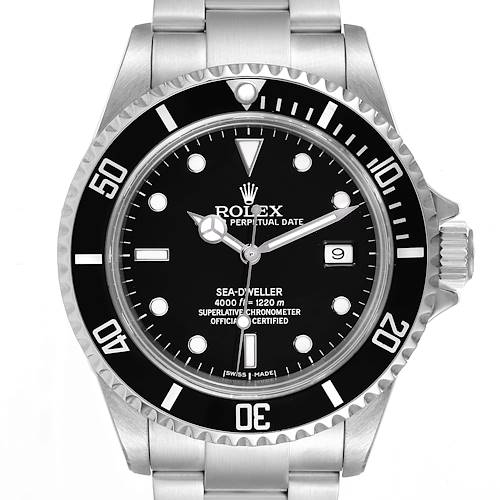 Photo of Rolex Seadweller Black Dial Automatic Steel Mens Watch 16600